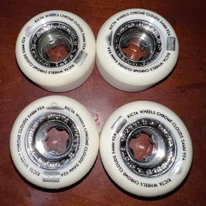 Ricta chrome clouds skate wheels 54mm 92A